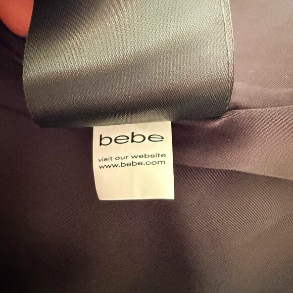 Y2K Bebe Little Black Dress – Fluted Sleeve Mini - Picture 11 of 12